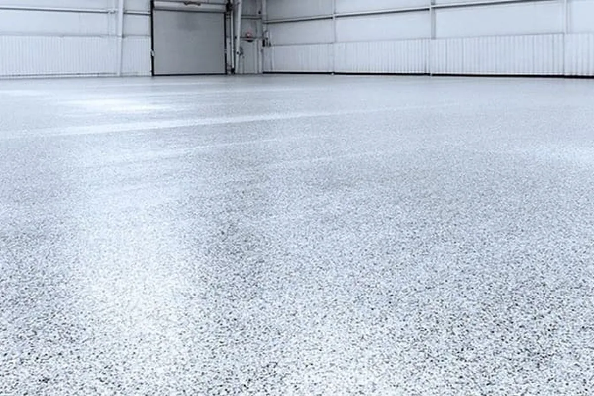 Industrial Epoxy Flooring finish example