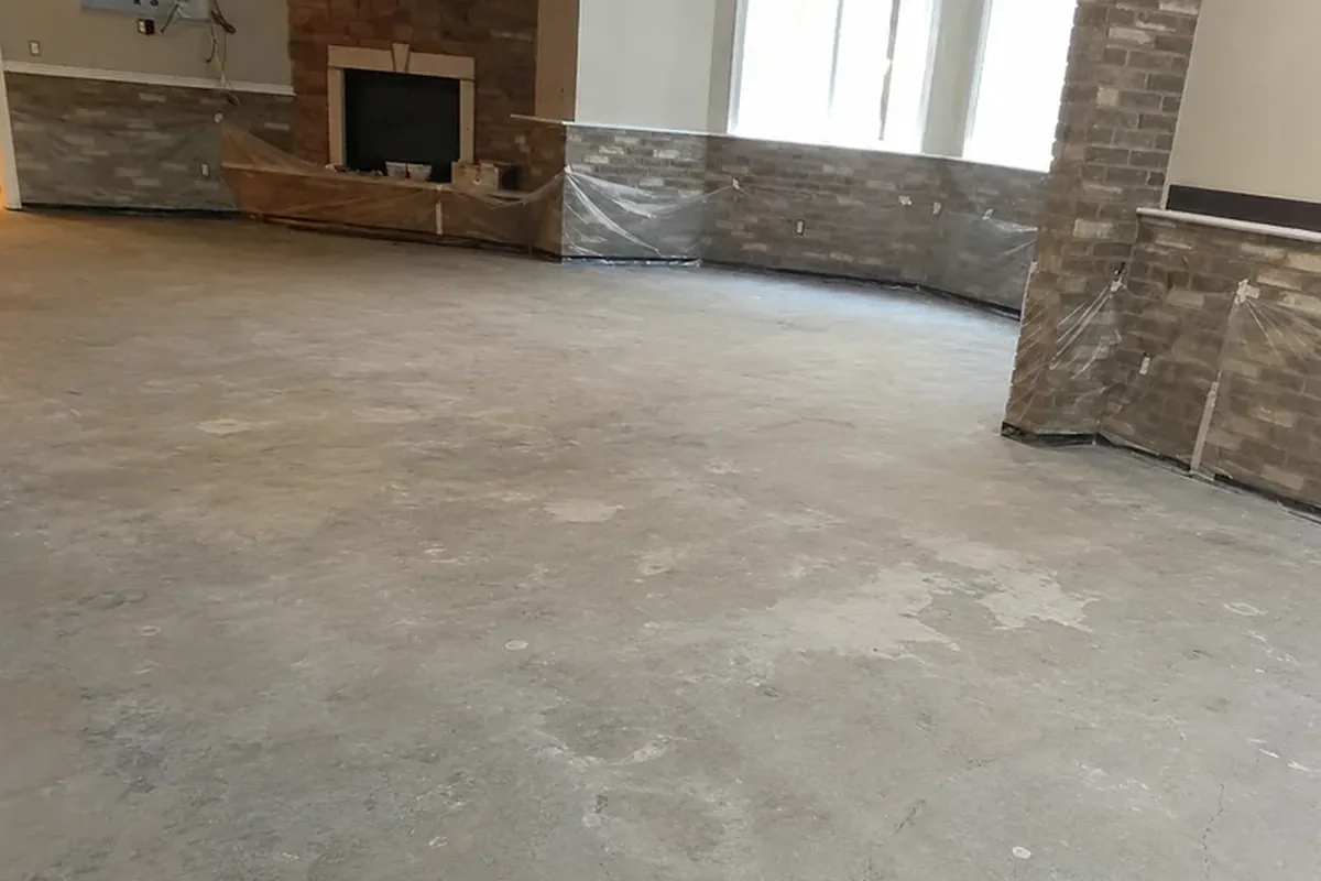 Decorative substrate before metallic system
